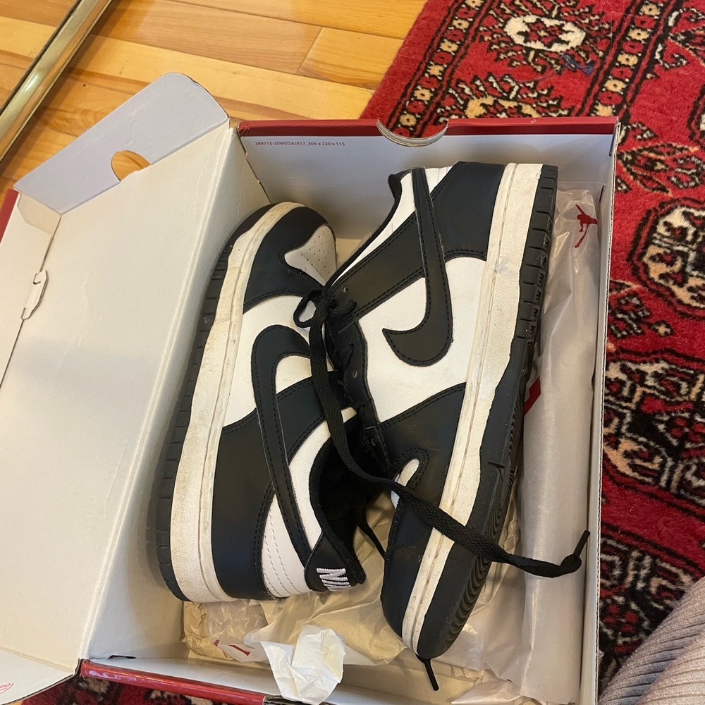 Nike Black and White Sneakers